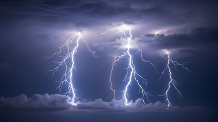 A thunder, overlay, lightning, storm, electric PNG. This thunder, lightning effect, creates a unique transparent PNG. Use it as an overlay for a dramatic weather scene