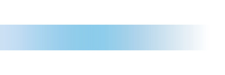 Obraz premium Gradient blue bar on transparent background