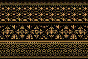 seamless Ikat abstract ethnic art seamless pattern vintage style wallpaper, set, geometric, oriental, fabric, clothing, print, ornament, Aztec geometric, furniture pattern