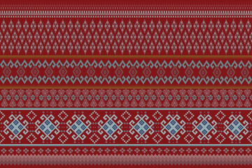 seamless Ikat abstract ethnic art seamless pattern vintage style wallpaper, set, geometric, oriental, fabric, clothing, print, ornament, Aztec geometric, furniture pattern