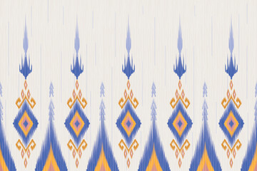 Ikat abstract ethnic art seamless pattern vintage style wallpaper, set, geometric, oriental, fabric, clothing, print, ornament, Aztec geometric, furniture