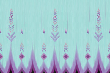 Ikat abstract ethnic art seamless pattern vintage style wallpaper, set, geometric, oriental, fabric, clothing, print, ornament, Aztec geometric, furniture