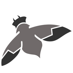 vector illustration of an abstract bee