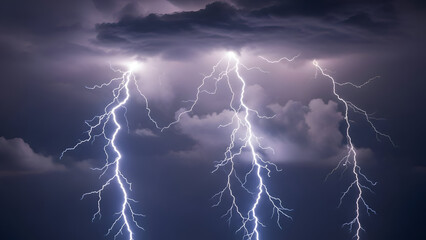 A thunder, overlay, lightning, storm, electric PNG. This thunder, lightning effect, creates a unique transparent PNG. Use it as an overlay for a dramatic weather scene