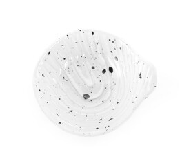 empty bowl isolated on white background.