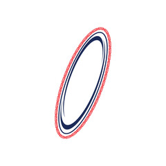 oval logo abstract