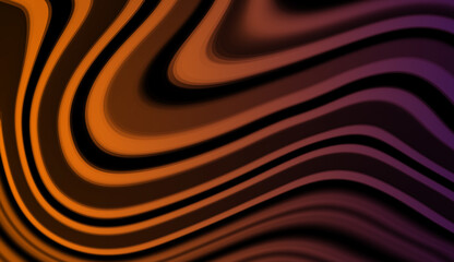 Orange and Purple Gradient Flow Abstract