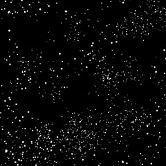 スターダスト背景イラスト　背景色黒　ドット控えめタイプ