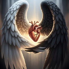 Romantic Hug Day Art