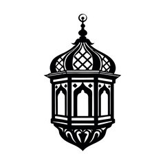 Simple flat vector illustration of glowing street lamps in a park, clean lines, minimal design, soft colors