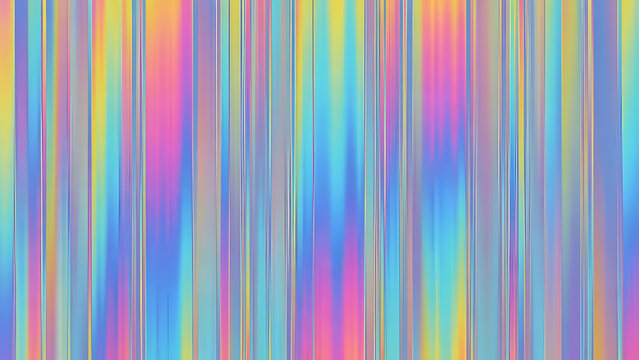 Fondo hologr&aacute;fico con degradado arco&iacute;ris en bandas verticales, estilo futurista para branding tecnol&oacute;gico, p&oacute;sters, moda y redes sociales