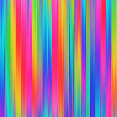 Obraz premium Rayas verticales arcoíris intensas con colores vivos y energía festiva, fondo abstracto alegre para niños, eventos y creatividad