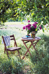 garden and tea party