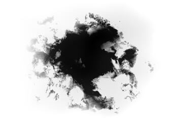 抽象的　水墨画　背景素材