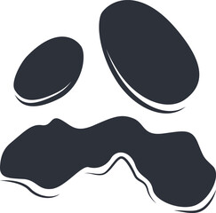 Pet paw print icon representing animal tracing