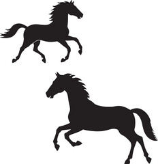 silhouette of a horse ,horse silhouette vector ,horse, animal, silhouette, farm, illustration, running, stallion, horses, art, sport, tail, race, outline, equine, nature, vector, black, animals, mamma