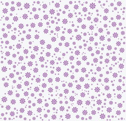 Cute Floral Seamless Pattern – Small Flower Digital Paper Vector