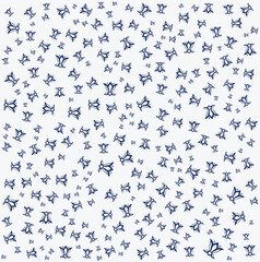 Cute Floral Seamless Pattern – Small Flower Digital Paper Vector