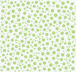 Cute Floral Seamless Pattern – Small Flower Digital Paper Vector