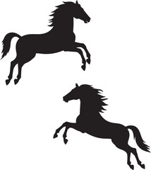 silhouette of a horse ,horse silhouette vector ,horse, animal, silhouette, farm, illustration, running, stallion, horses, art, sport, tail, race, outline, equine, nature, vector, black, animals, mamma
