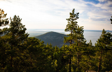 Kazakh hills, North Kazakhstan region. Imantau.