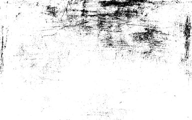 Black and white grunge urban texture vector with copy space. Abstract illustration surface dust and rough dirty wall background 
