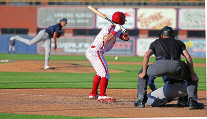 baseball hitter low strike zone