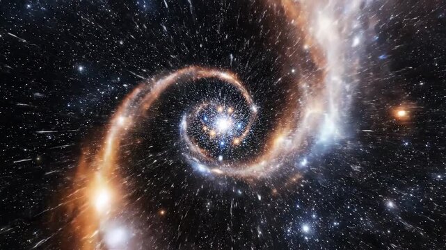 Vibrant Star Cluster or Globular Cluster in Deep Space, Astronomical Object