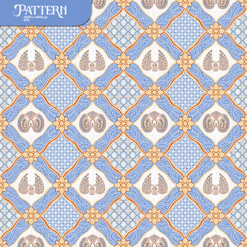 vector batik pattern from Indonesia