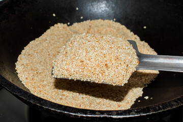 Makar sankranti special til or sesame seeds.