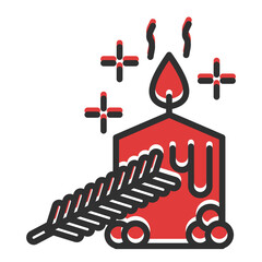 Candle light icon