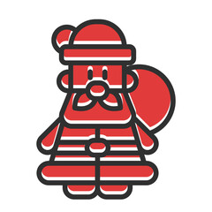 Santa claus avatar icon