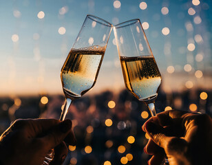 Champagne Toast Celebration