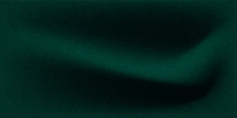 Dark green blue grainy gradient background, black backdrop, noise texture