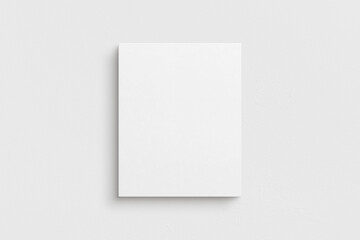 Canvas mockup 4:5, 8x10. Single canvas mockup. Clean, modern, minimalist, bright. Portrait. Vertical.