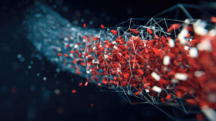 Abstract Network Connection Visualization