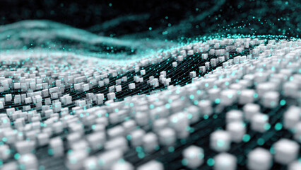 Fototapeta premium Abstract Technology Network