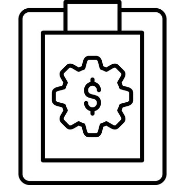 Statistical Process Contr Icon Vector Element