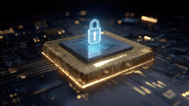 Cybersecurity Chip Protection - Powered by Adobe