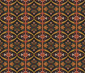 seamless  abstract colorful graphic ikat patola pattern background 