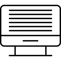 Explanation Icon Vector Element