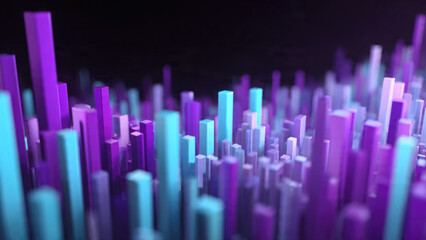 Obraz premium Abstract 3D Rendered Background