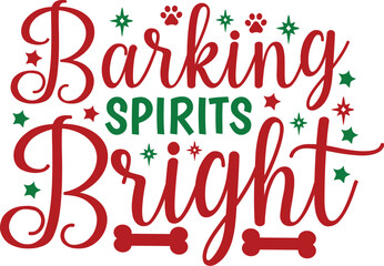 Dog Christmas Bandana  svg design