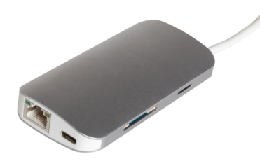 Mutimedia hub with a network connector