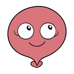 A dreamy love bubble floats gently, shimmering with pink and red hues, glowing hearts inside, capturing the magic and warmth of romance in a delicate sphere.
