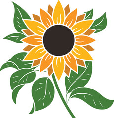Sunflower EPS, Vector Images 
