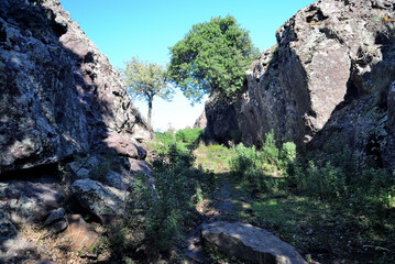 Veduta dell'altopiano di S'Aspru