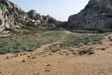La Valle della Luna a Capo Testa