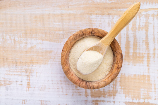 Xanthan gum  -  polysaccharide used in food industry as thickening agent and stabilizer