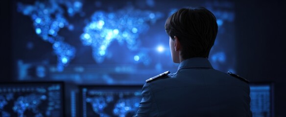 Cyber warfare threat analysis and digital defense strategies face battles as wild as a storm at sea